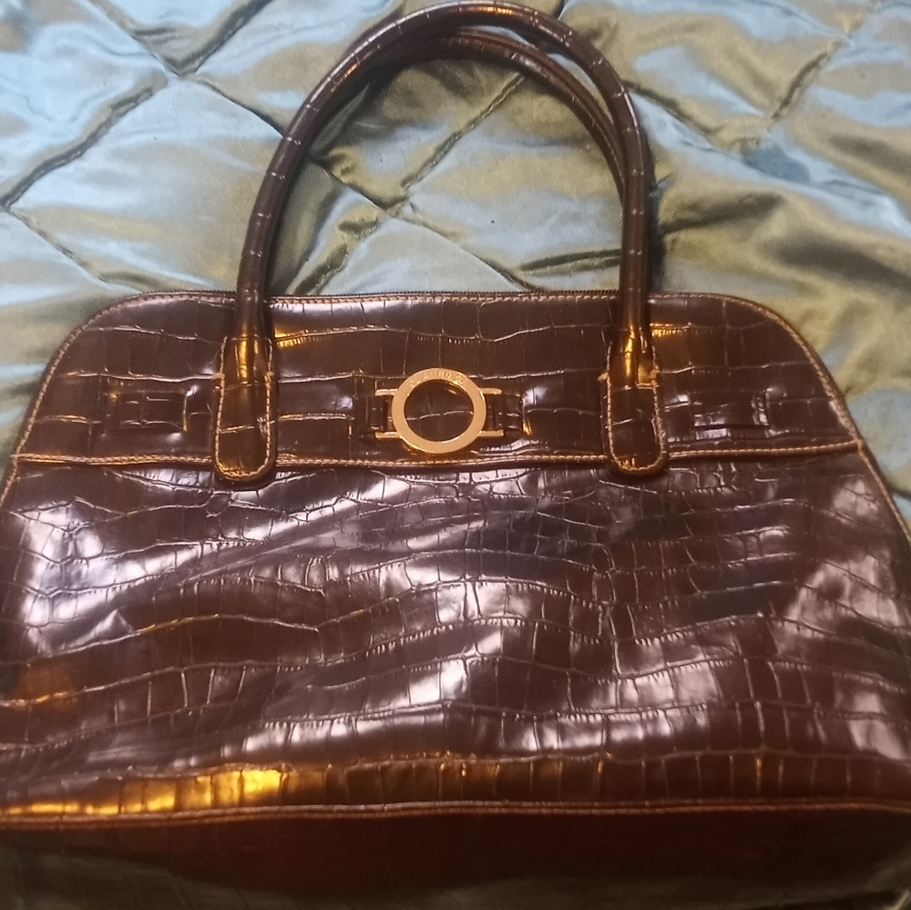Vegan Leather Black Purse
